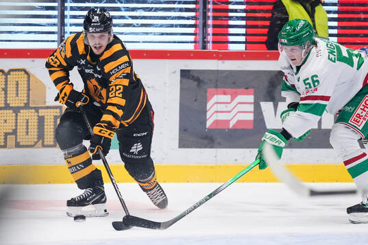 Skellefteås Jonathan Johnson och Rögles Adam Engström