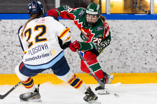 Frölundas Felizia Wikner-Zienkiewicz och Djurgårdens