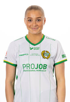 Hammarbys Klara Folkesson poserar för ett porträtt den 1 mars 2024 i Stockholm.