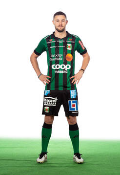Varbergs Oliver Alfonsi 1 poserar för ett porträtt den 1 mars 2024 i Varberg.