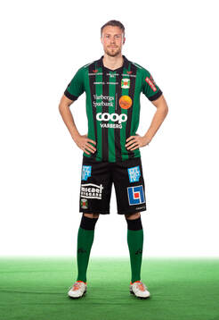 Varbergs Niklas Dahlström 1 poserar för ett porträtt den 1 mars 2024 i Varberg.