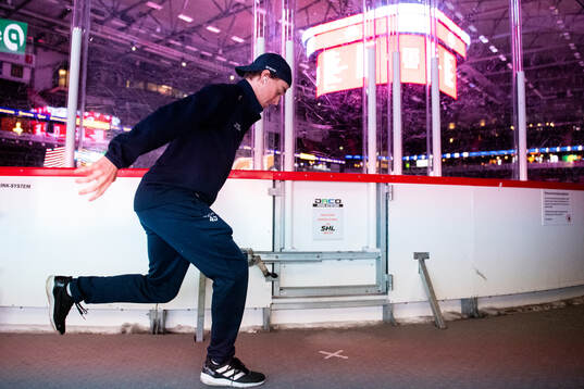 Växjös Noah Östlund värmer upp