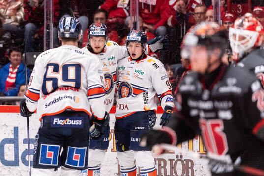 Växjös Ludvig Nilsson, Victor Stjernborg och Jakub Stancl