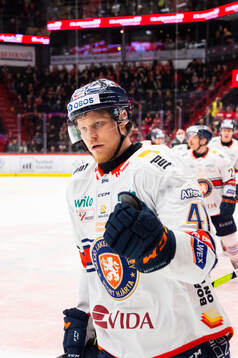 Växjös Ludvig Nilsson jublar