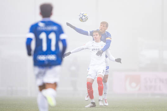 Helsingborgs Taylor Silverholt och Trelleborgs Tobias Karlsson