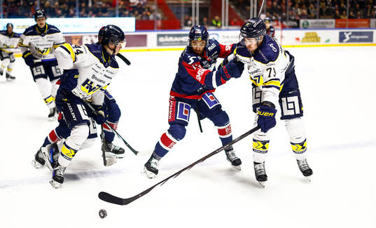 Linköpings Anthony Greco loch HV71s Nicholas Shore