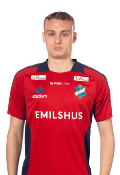 Östers Nikola Radojcic poserar för ett porträtt den 4 mars 2024 i Växjö.