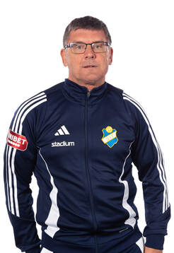 Östers materialförvaltare Jens Magnusson poserar för ett porträtt den 4 mars 2024 i Växjö.