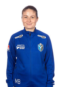Växjös assisterande tränare Matilda Bergstrand poserar för ett porträtt den 4 mars 2024 i Växjö.