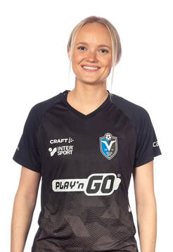 Växjös Emma Pennsäter poserar för ett porträtt den 4 mars 2024 i Växjö.