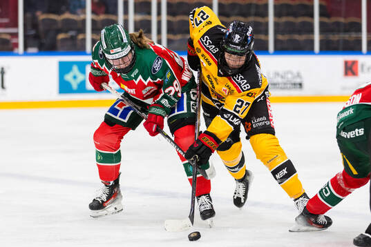 Frölundas Felizia Wikner-Zienkiewicz och Luleås Jaycee