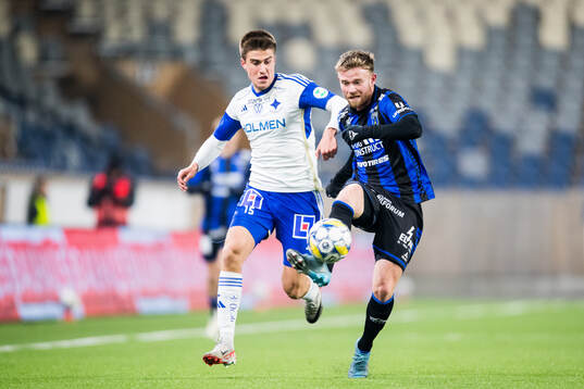 IFK Norrköpings Carl Björk och Sirius Dennis Widgren