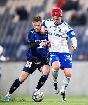Sirius Marcus Lindberg och IFK Norrköpings Ture Sandberg