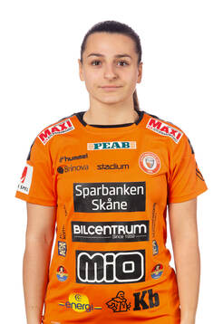 Kristianstads Emma Petrovic poserar för ett porträtt den 6 mars 2024 i Kristianstad.