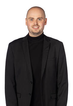 Linköpings klubbdirektör Erik Nordqvist poserar för ett porträtt den 6 mars 2024 i Linköping.
