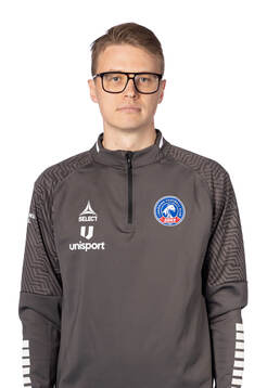 Linköpings assisterande tränare Jonne Kunnas poserar för ett porträtt den 6 mars 2024 i Linköping.