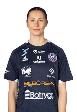 Linköpings Nellie Karlsson, lagkapten poserar för ett porträtt den 6 mars 2024 i Linköping.
