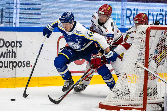 Leksands Carter Ashton och MoDos Niklas Folin