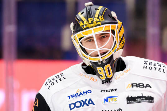 Malmö Redhawks målvakt Ian Blomquist