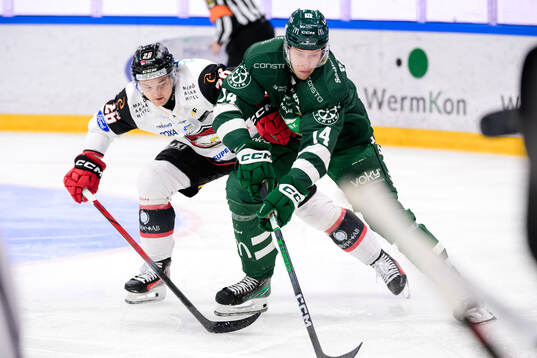 Malmö Redhawks Teemu Kivihalme och Färjestads Victor