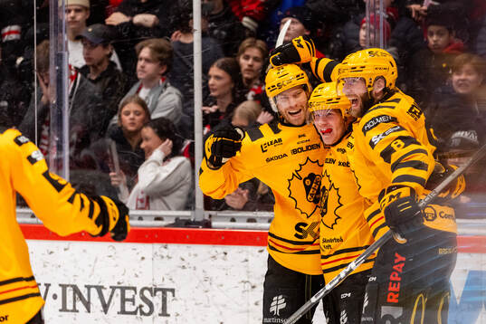 Skellefteås Petter Granberg jublar