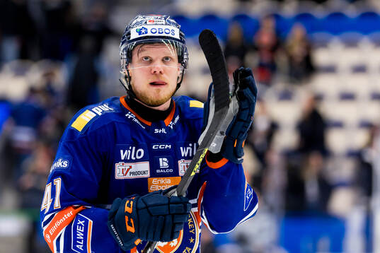 Växjös Ludvig Nilsson jublar