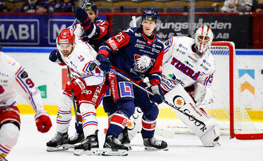 Timrås Tim Erixon och Linköpings Filip Bystedt