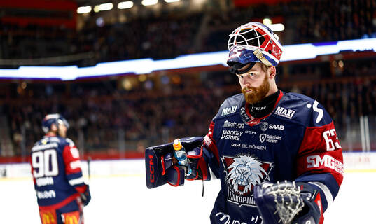 Linköpings målvakt Marcus Högberg