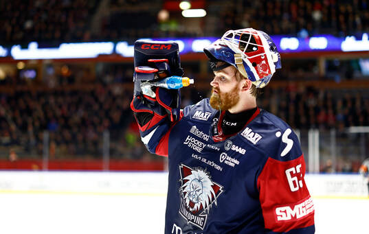 Linköpings målvakt Marcus Högberg