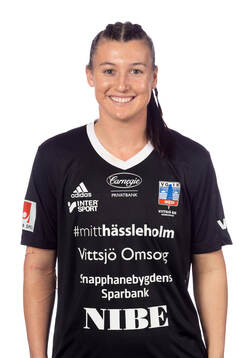 Vittsjös Lauren Brzykcy poserar för ett porträtt den 7 mars 2024 i Hässleholm.