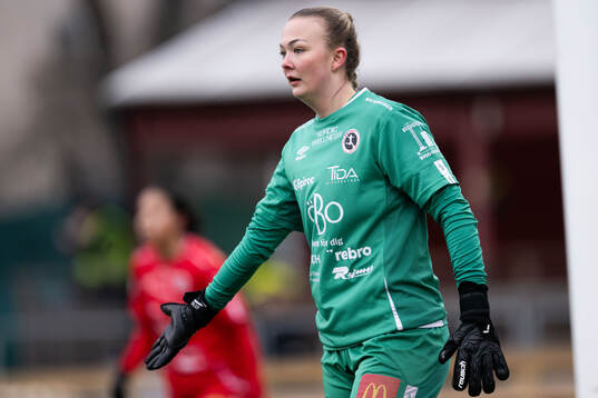Örebros målvakt Clara Ekstrand