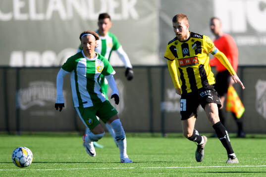 Hammarbys August Mikkelsen och Häckens Simon Gustafson