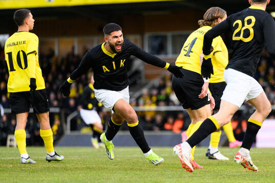 AIKs Omar Faraj jublar