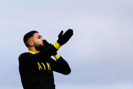 AIKs Omar Faraj jublar