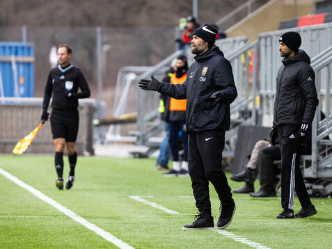 Brommapojkarnas tränare Olof Mellberg