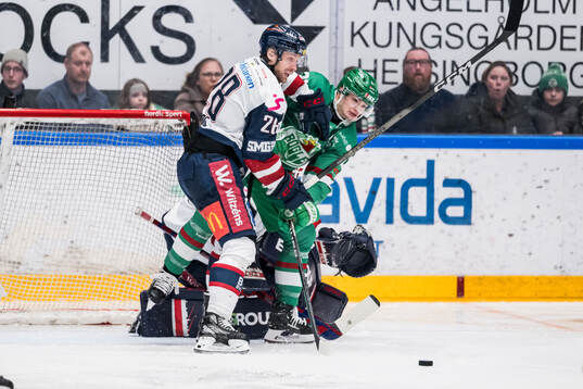 Linköpings John Nyberg och Rögles Henry Bowlby