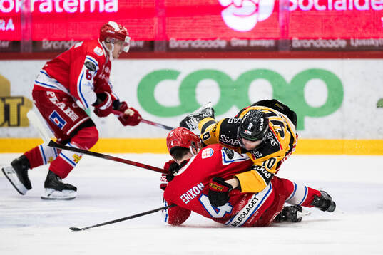 Timrås Tim Erixon och Luleås David Lilja