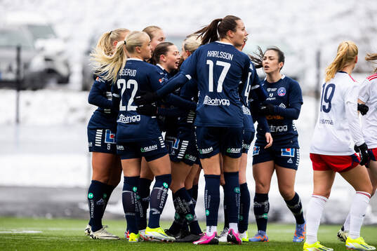 Linköpings spelare jublar