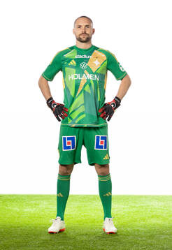 Norrköpings Oscar Avento Jansson poserar för ett porträtt den 11 mars 2024 i Norrköping.