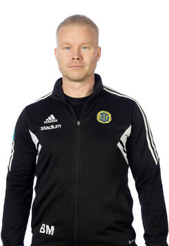 Sundsvalls assisterande tränare Benny Matsson poserar för ett porträtt den 11 mars 2024 i Sundsvall.