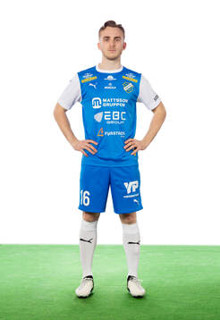 Oddevolds Noa Bernhardtz poserar för ett porträtt den 11 mars 2024 i Uddevalla.