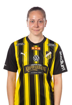 Häckens Alice Bergström poserar för ett porträtt den 12 mars 2024 i Göteborg.
