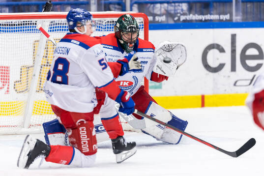 Oskarshamns målvakt Tomas Rydén