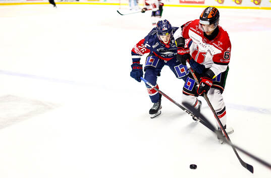 Linköpings Fabian Wagner och Örebros Filip Berglund