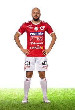 Degerfors Pashang Abdulla 1 poserar för ett porträtt den 13 mars 2024 i Degerfors.