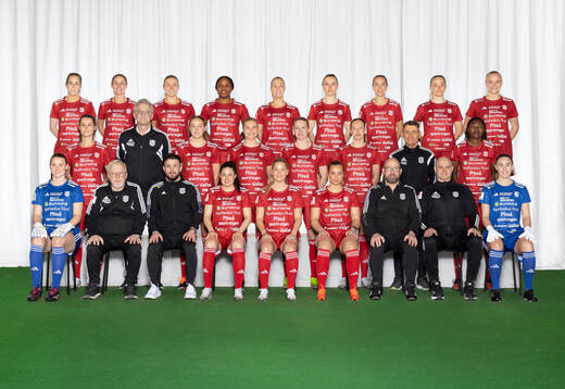 Bla gjennom flere bilder av Fotboll, Damallsvenskan, Porträtt och Lagbild, Piteå
