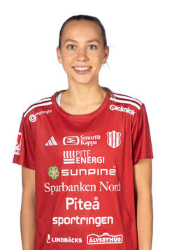 Piteås Sara Eriksson poserar för ett porträtt den 13 mars 2024 i Piteå.