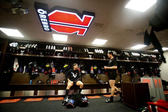 Örebros Christopher Mastomäki och Linus Arnesson