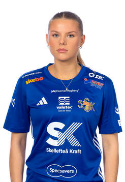 Sunnanås Klara Andersson poserar för ett porträtt den 14 mars 2024 i Skellefteå.