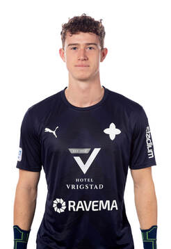 Värnamos Viktor Andersson poserar för ett porträtt den 14 mars 2024 i Värnamo.